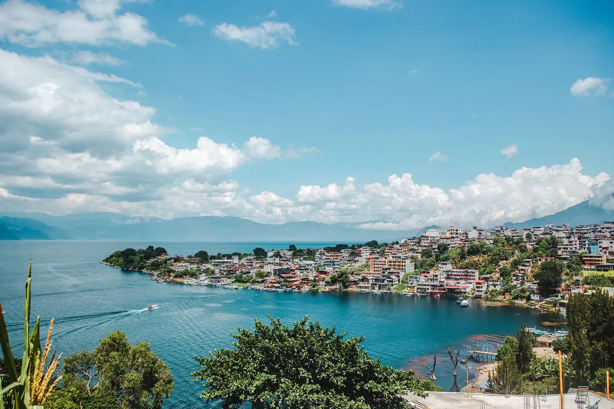 San Pedro La Laguna on the lakeshore